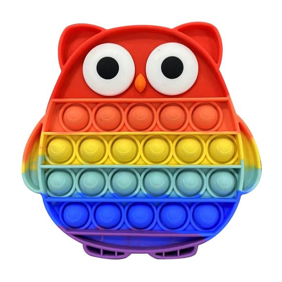 3 Pack-Bubble Fidget Poppers Fidget Toy, Kids Silicone Sensory Popper Toy - Picture 2 of 6